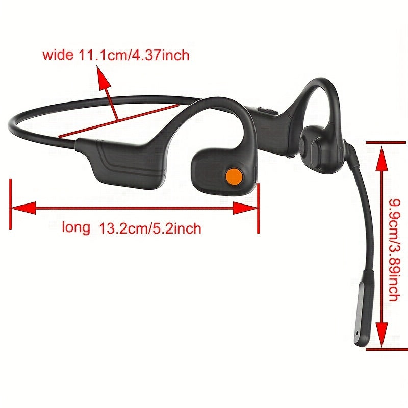 NNETM Air Conduction Headphones ENC Dual Mic Wireless